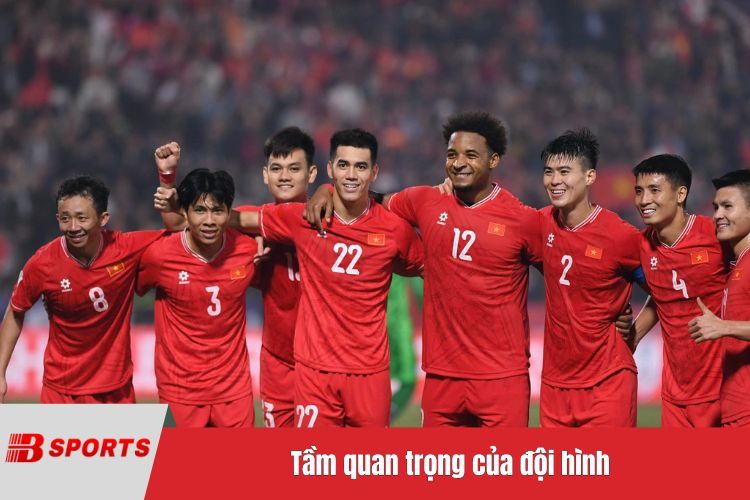 Tầm ảnh hưởng của đội hình đội hình bóng đá